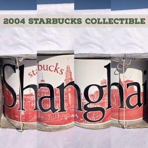 🆕 2004 Shanghai Starbucks Collectors mug